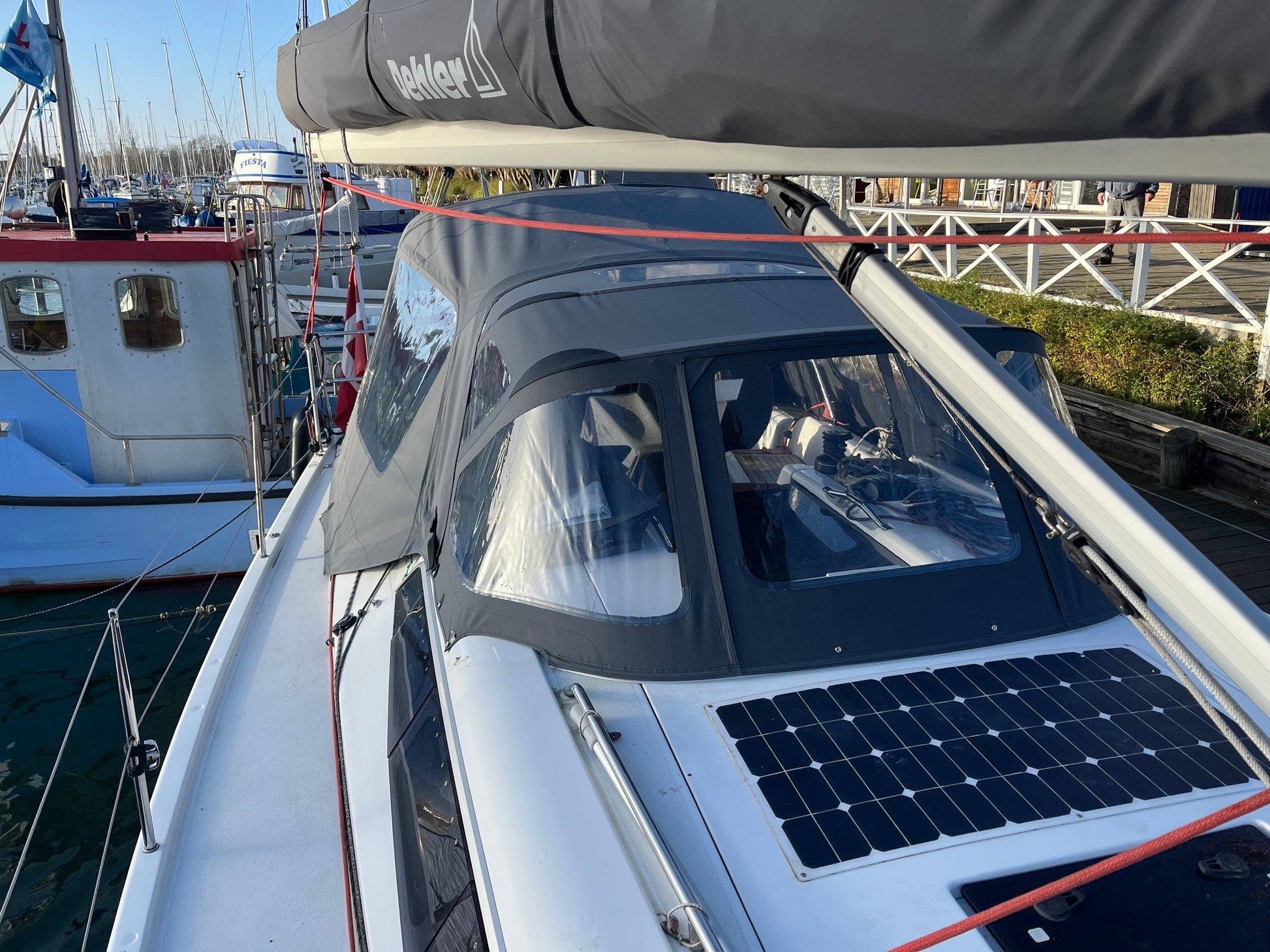 Dehler 38 Cockpitkalesje cockpittelt