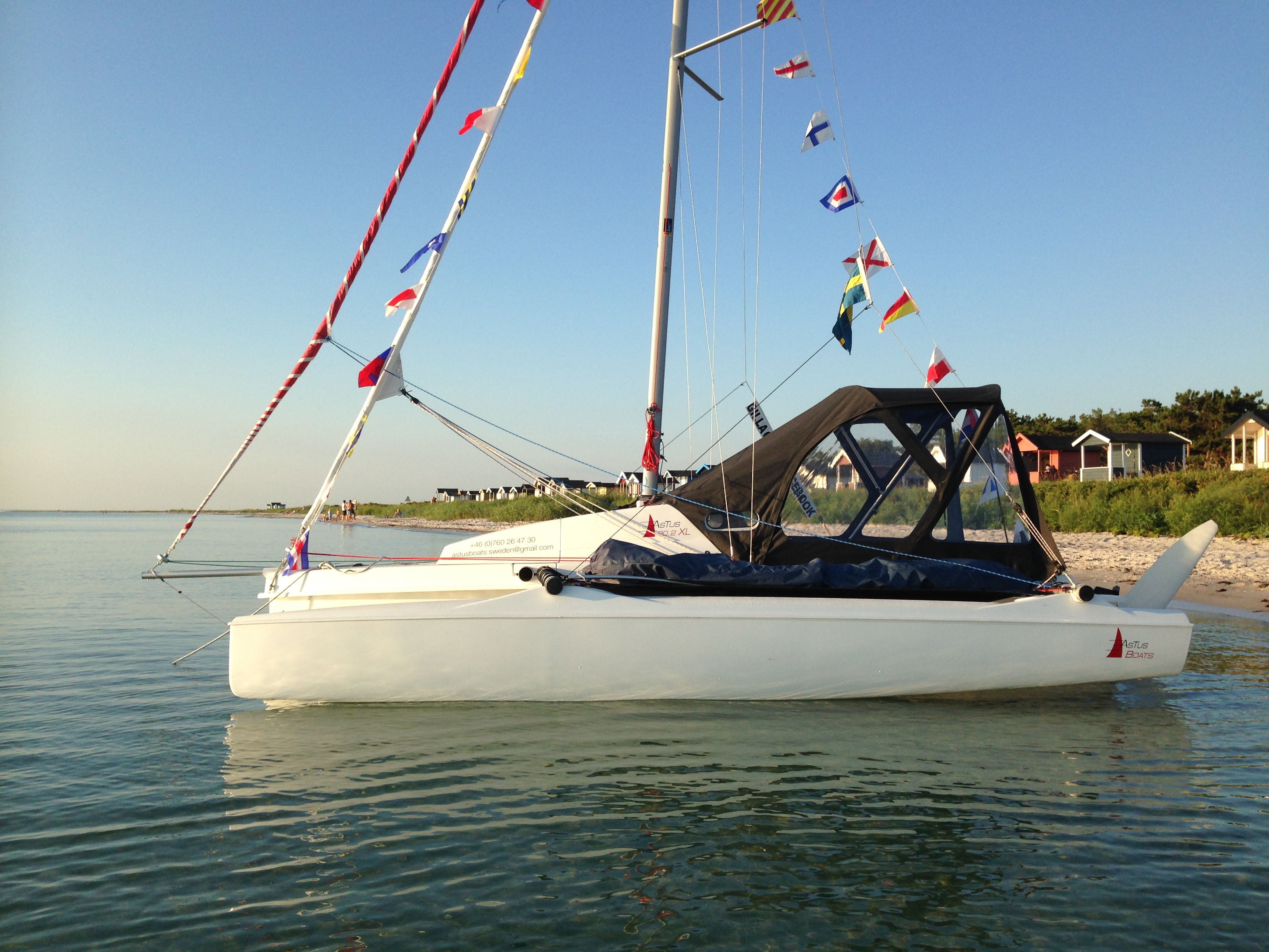 Boot Vordach astus Cockpit Zelt Segelboot