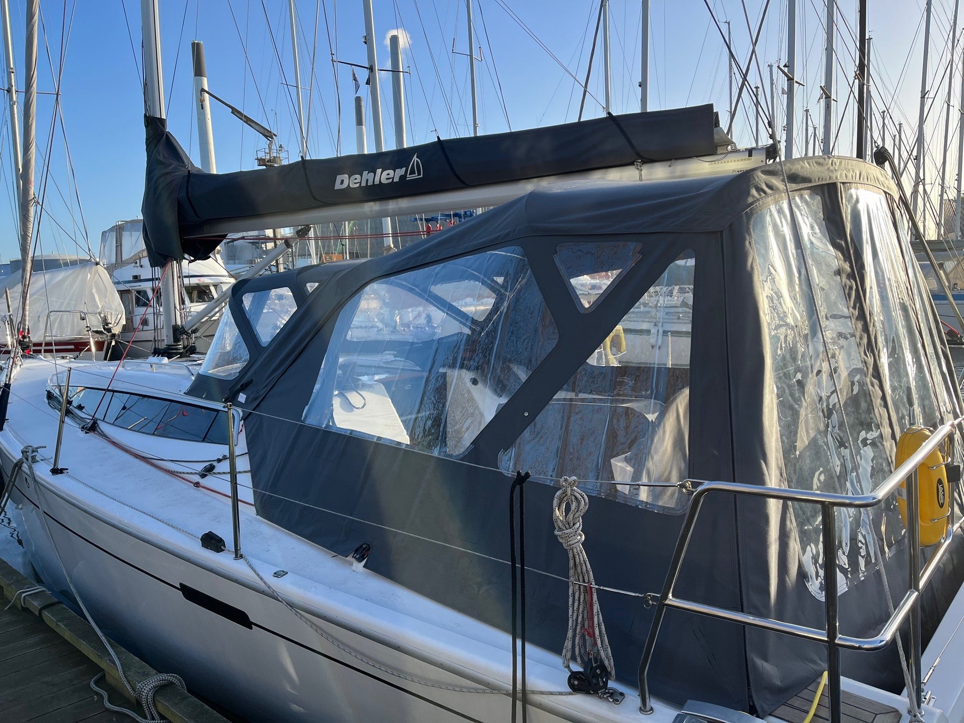 Dehler 38 Cockpitkalesje cockpittelt