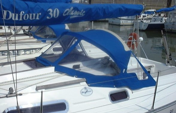 Dufour 30 sprayhood