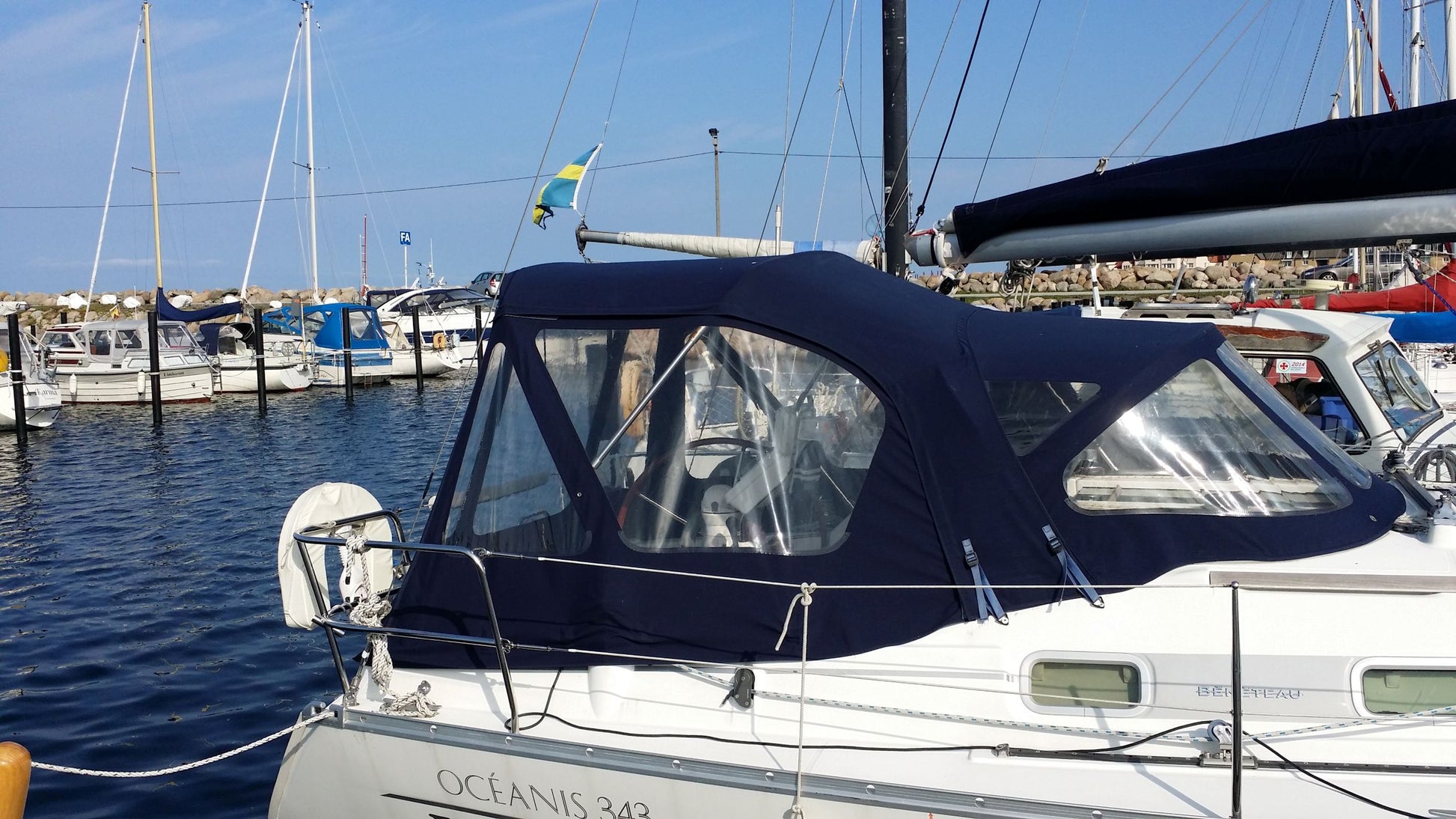 beneteau oceanis 343 sittbrunnskapell sittbrunnstält