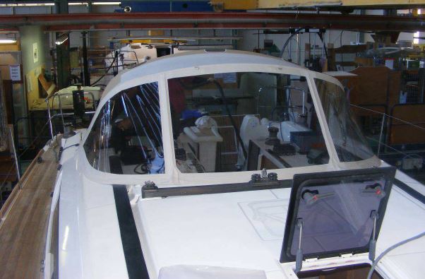 SPRAYHOOD DUFOUR 412 GRAND LARGE