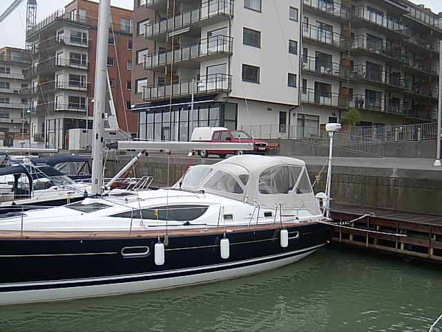 Jeanneau Sun Odyssey 42 DS Cockpitverdeck Cockpit-Zelt