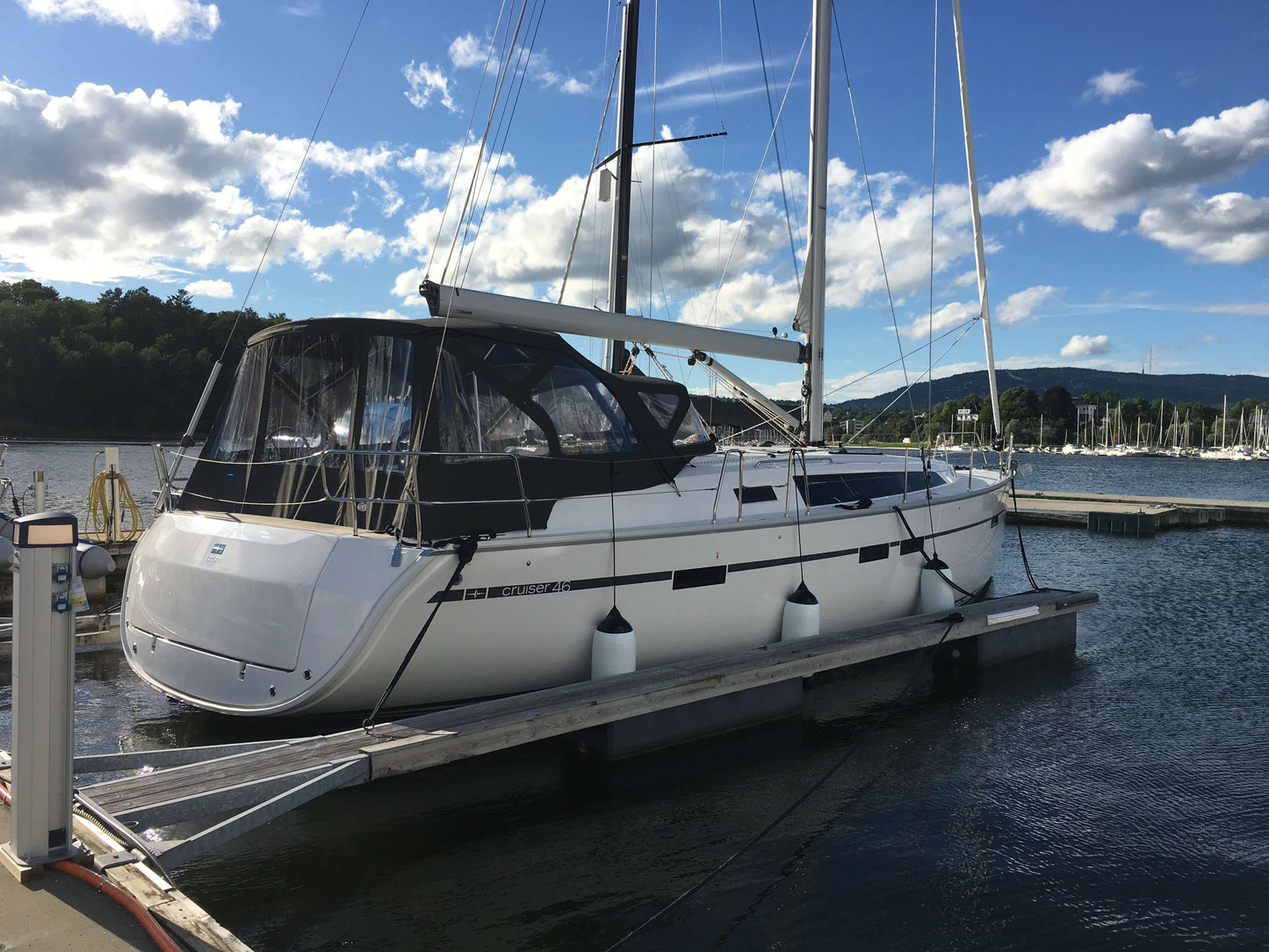 Bavaria 46 Cockpitkalesje cockpittelt