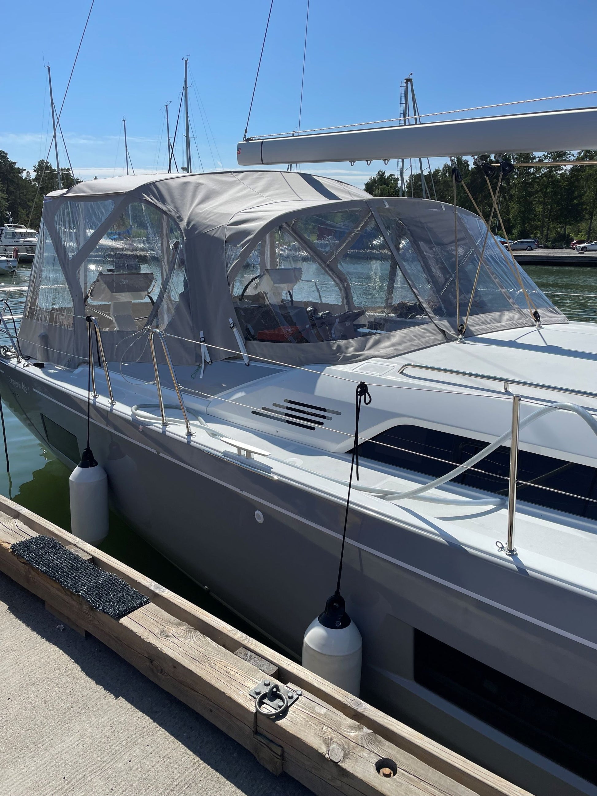 Beneteau Oceanis 46.1 Cockpitverdeck Cockpitzelt