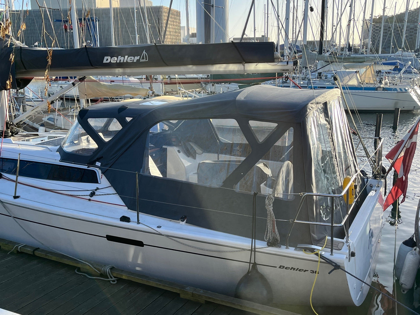 Dehler 38 Cockpitkalesje cockpittelt