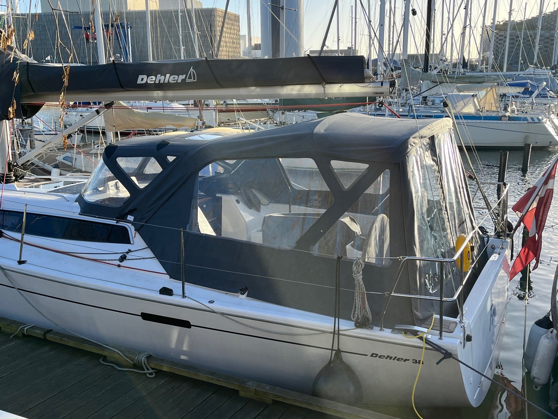 Dehler 38 Cockpitkalesje cockpittelt