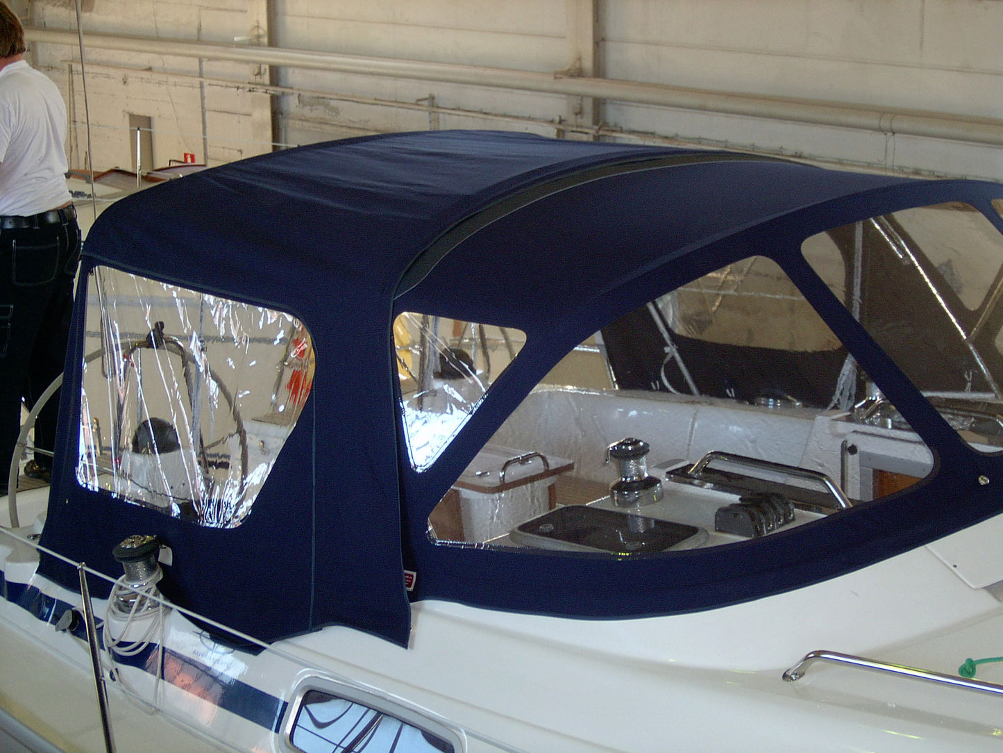 Bavaria 42 Cockpitzelt Cockpithaube