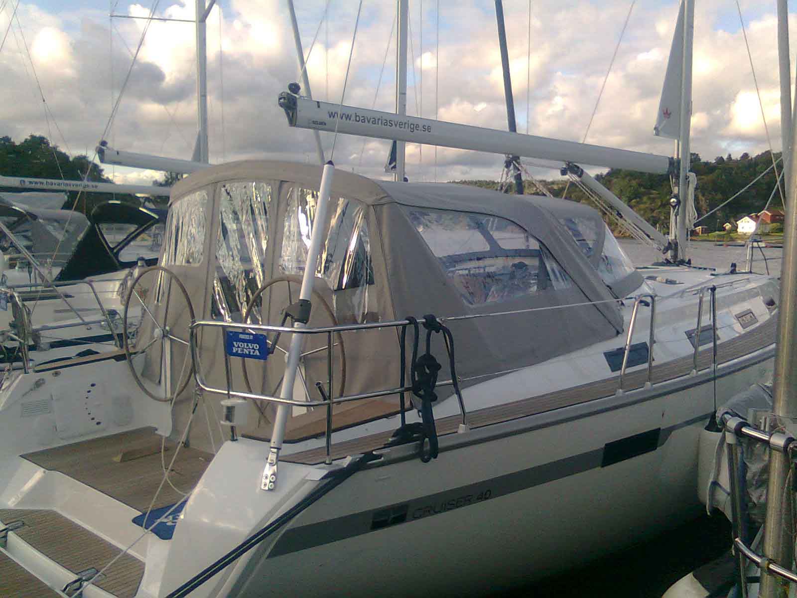 Bavaria 40 sittbrunnskapell sittbrunnstält