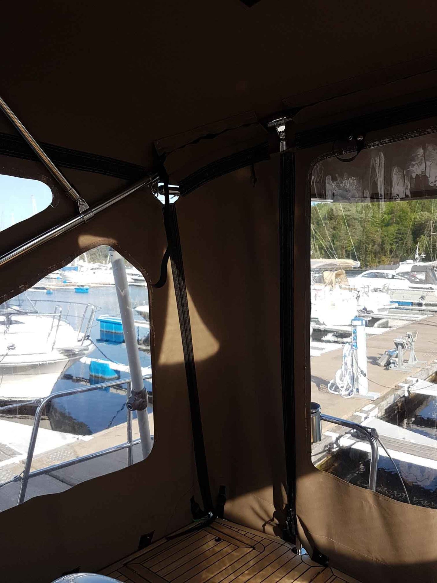 Bavaria C50 Cockpitverdeck Cockpit-Zelt