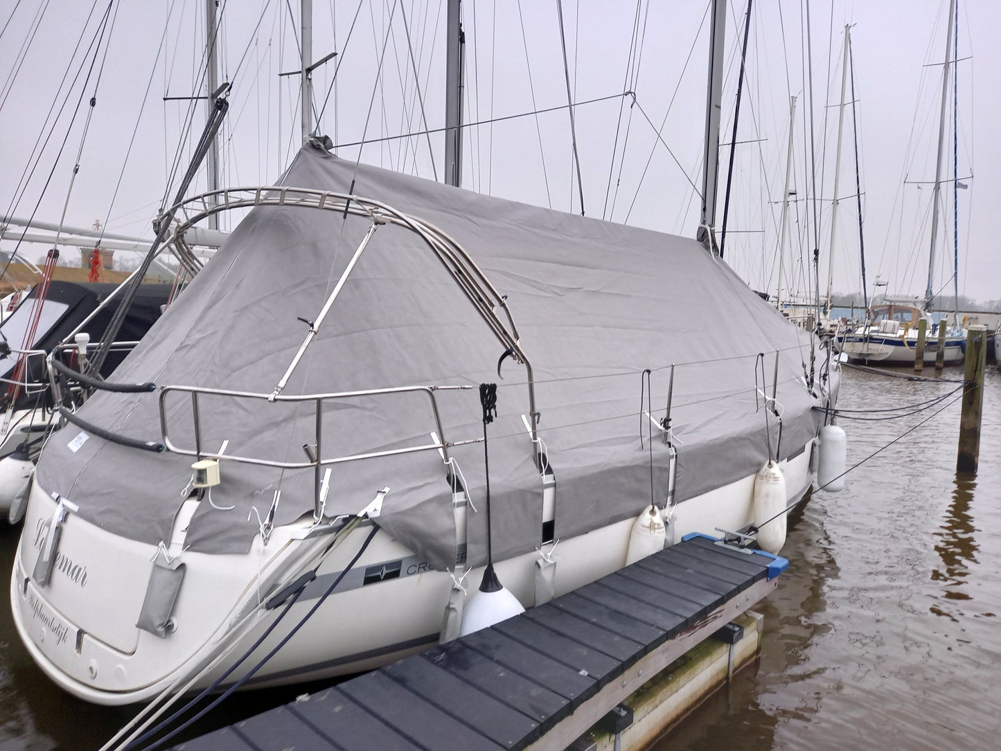 Bavaria 36 Modelljahr 10-13 Winterpersenning für das Rigg