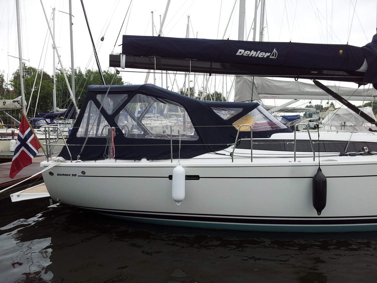 Dehler 38 Cockpitkalesje cockpittelt