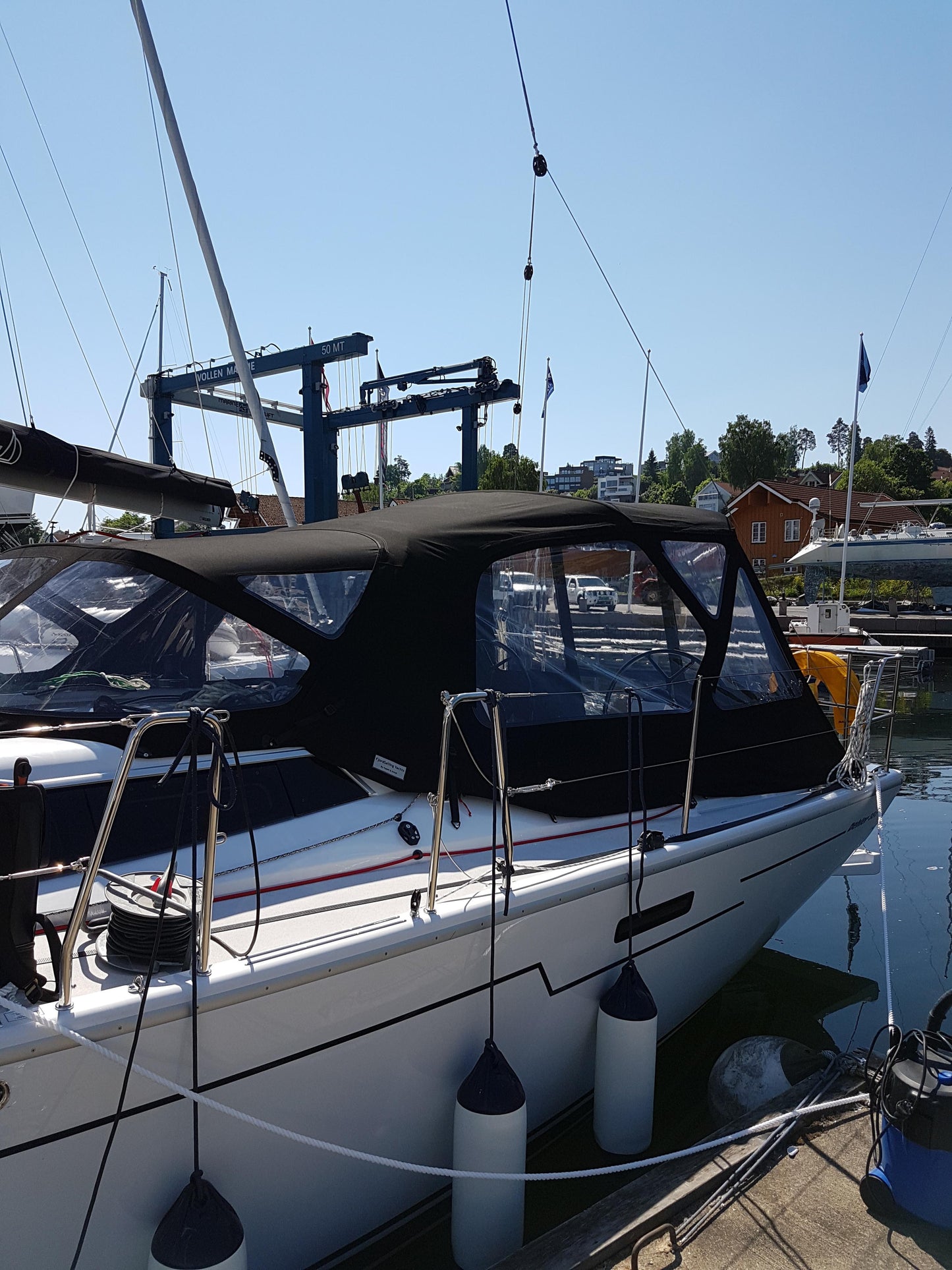 Dehler 38 Cockpitkalesje cockpittelt