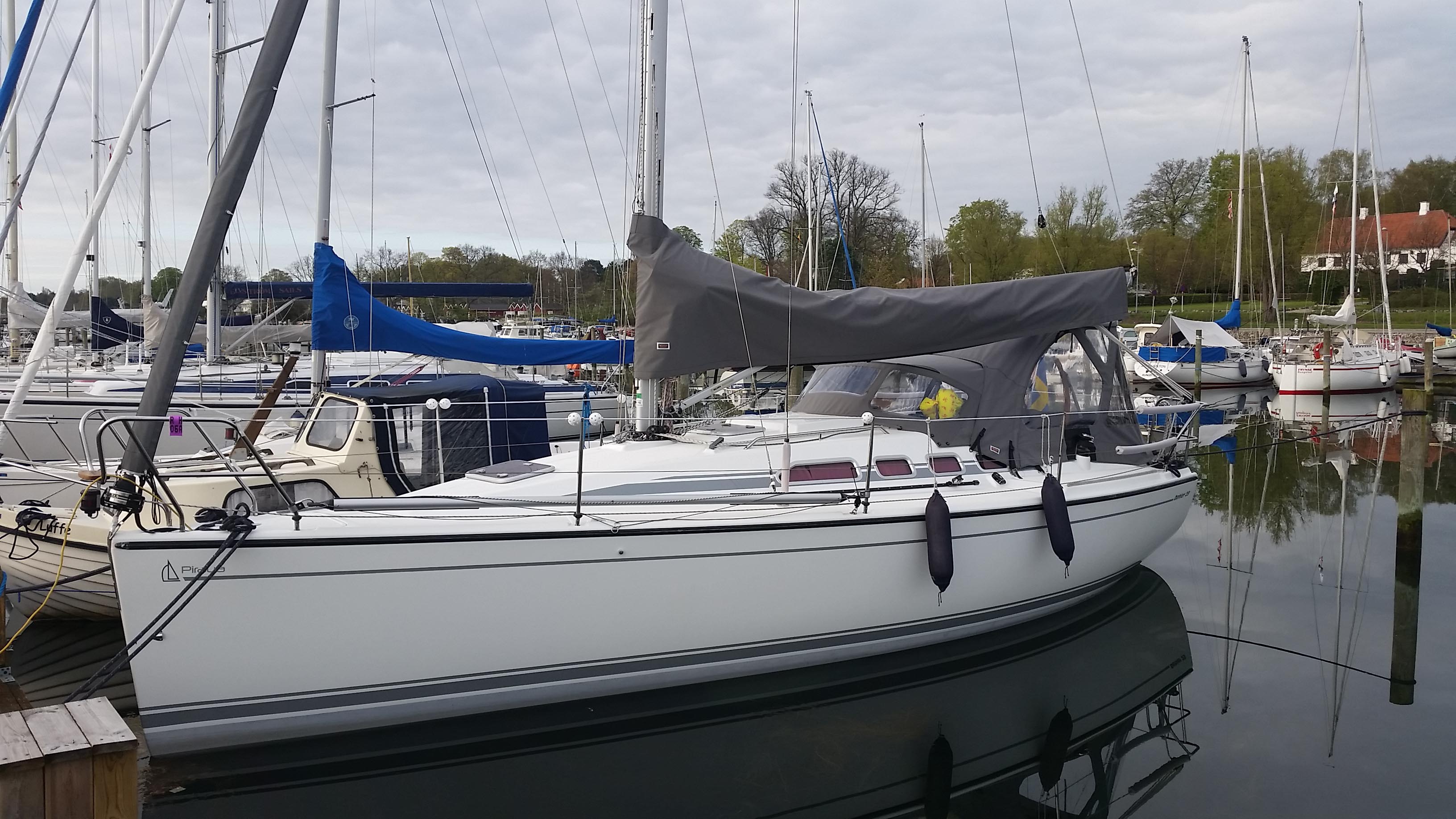 Dehler 29 båtkalesje