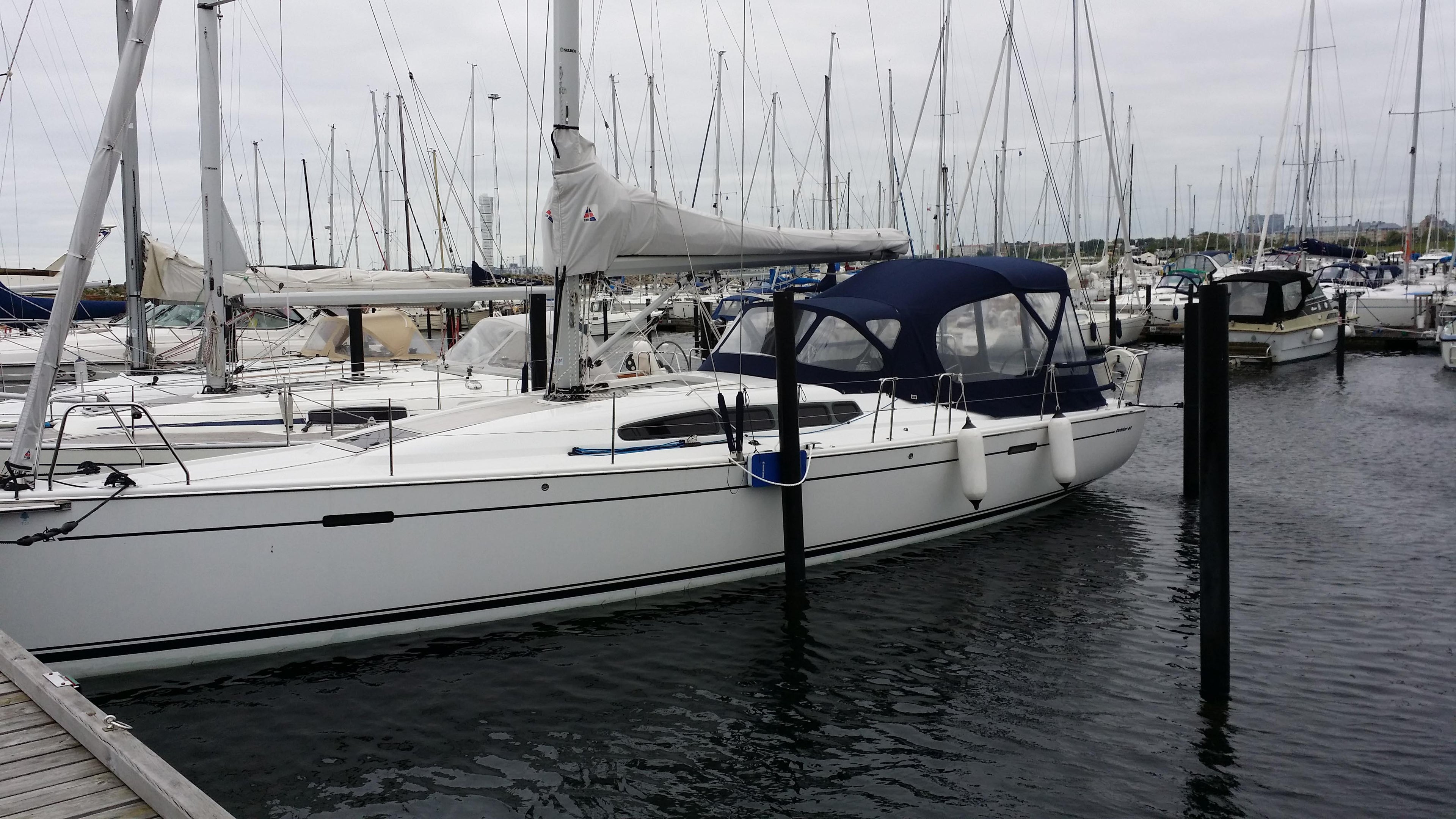 Dehler 41 båtkalesje