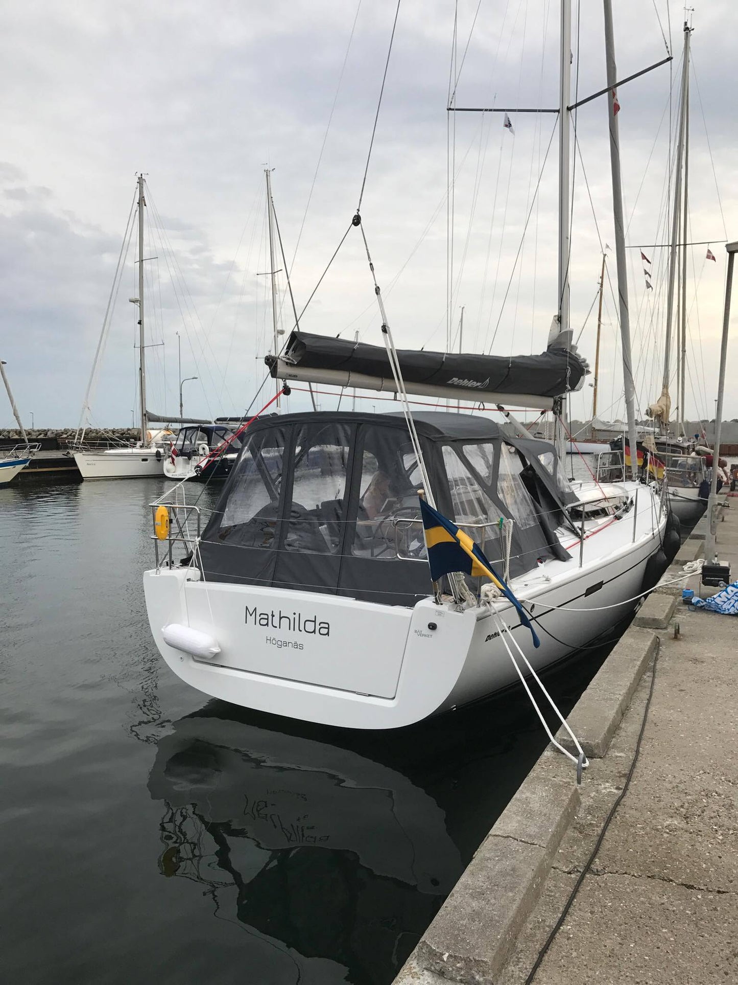 Dehler 42 sittbrunnskapell sittbrunnstält