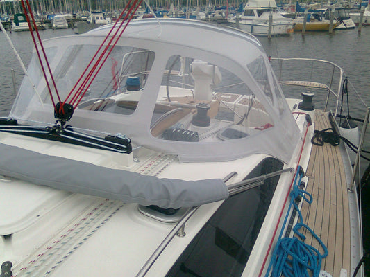 Delphia 37.3 Sprayhood med nye bøjler