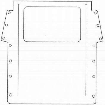 REAR WALL WHEELHOUSE BENETEAU ANTARES 600 HB