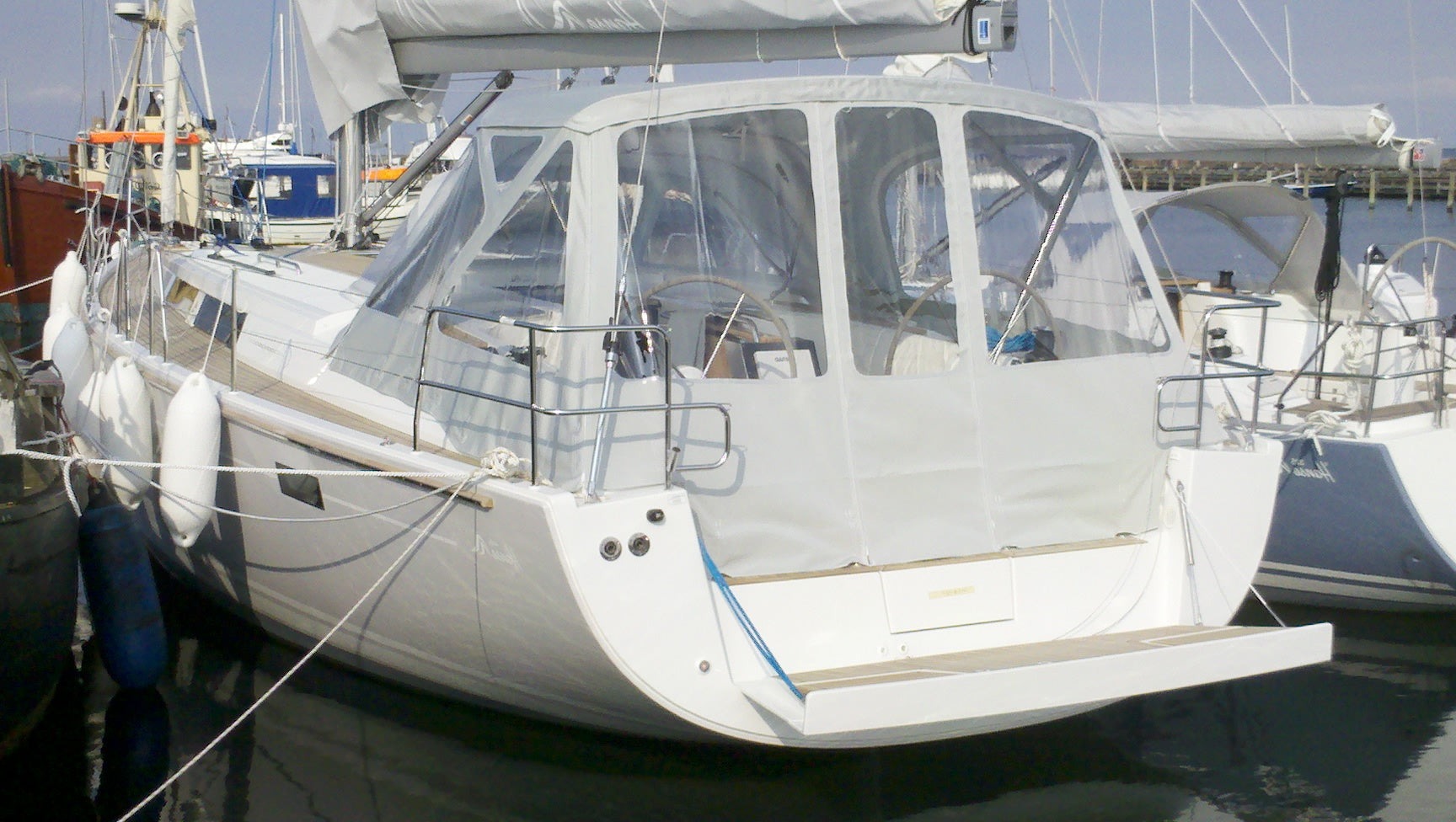 Hanse 445 Cockpitkalesje cockpittelt