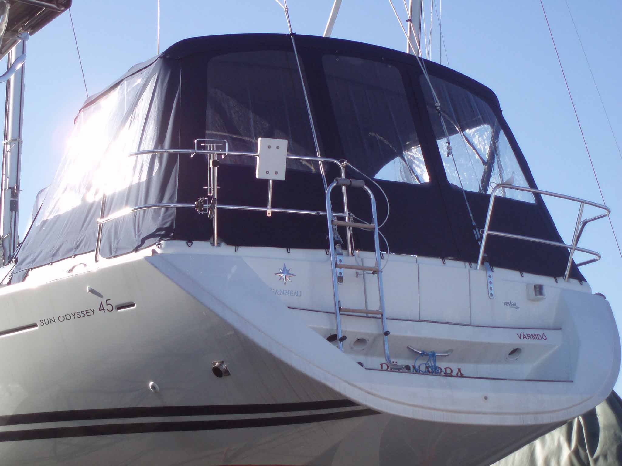 Jeanneau sun odyssey 45 sittbrunnskapell sittbrunnstält