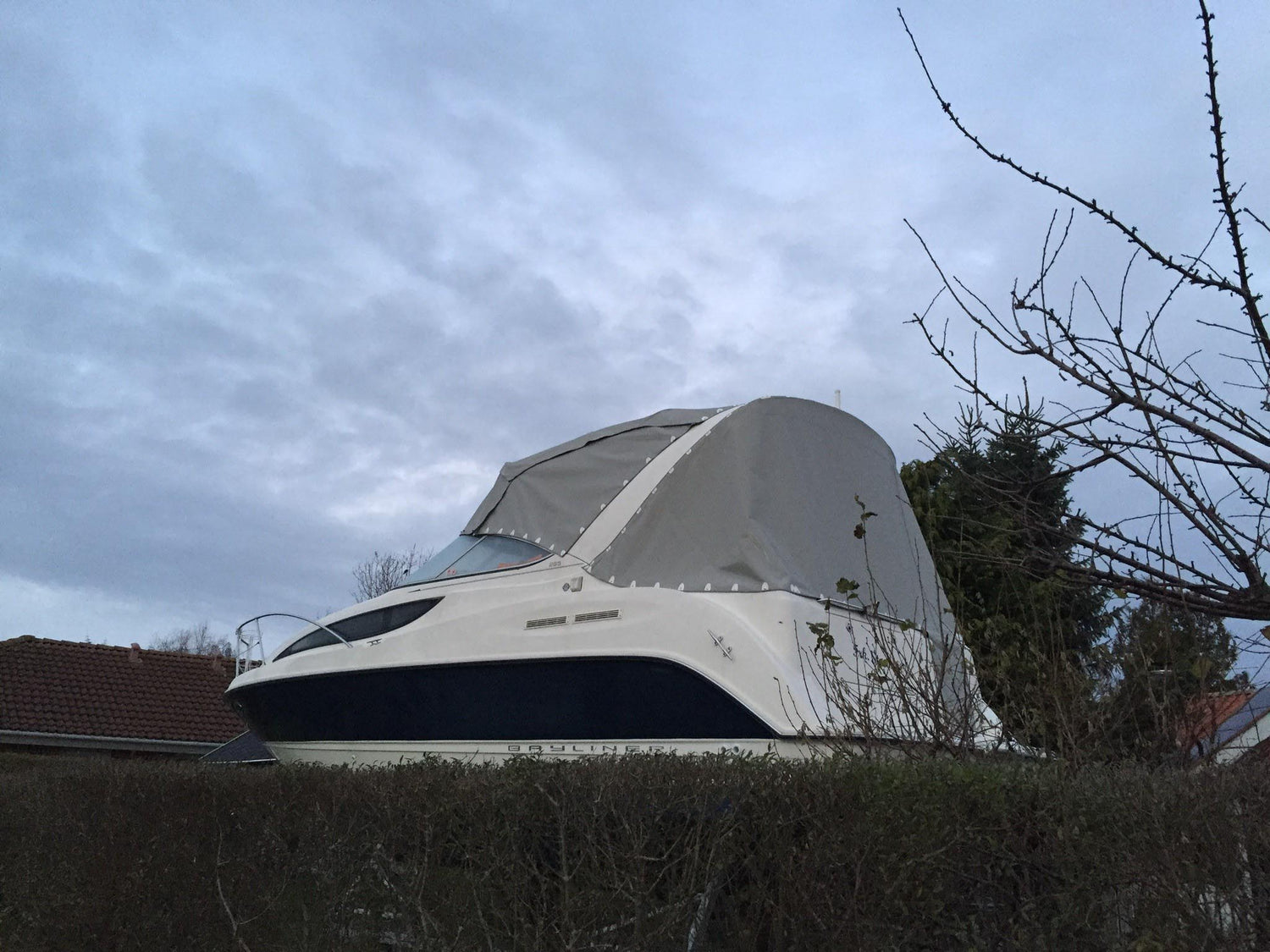 Vinterkalesje cockpittrekk motorbåt