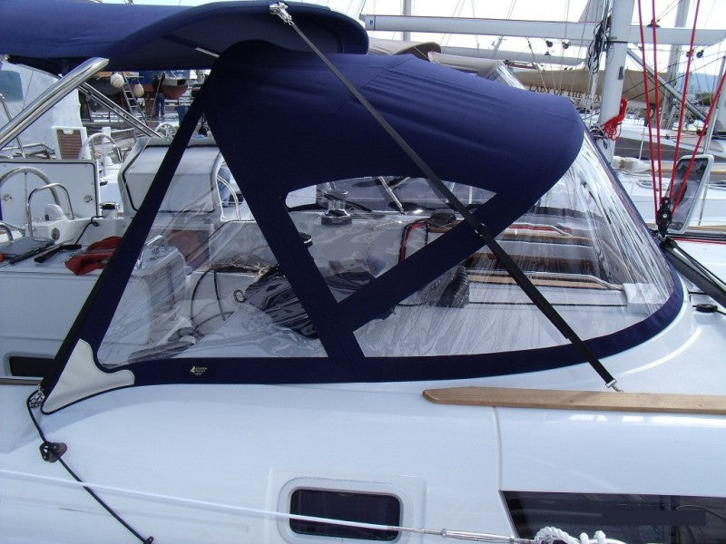 Jeanneau sun odyssey 49i sprayhood