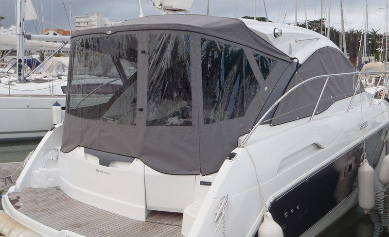 Sidopaneler till solkeps för Beneteau Gran Turismo 34