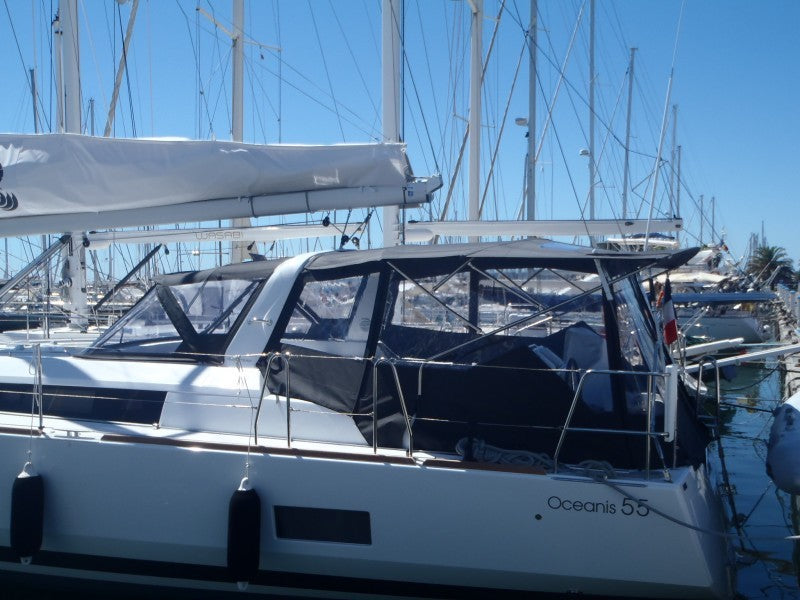 Beneteau Oceanis 55.1 Sidor till bimini