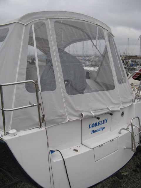 Hanse 320 sittbrunnskapell sittbrunnstält