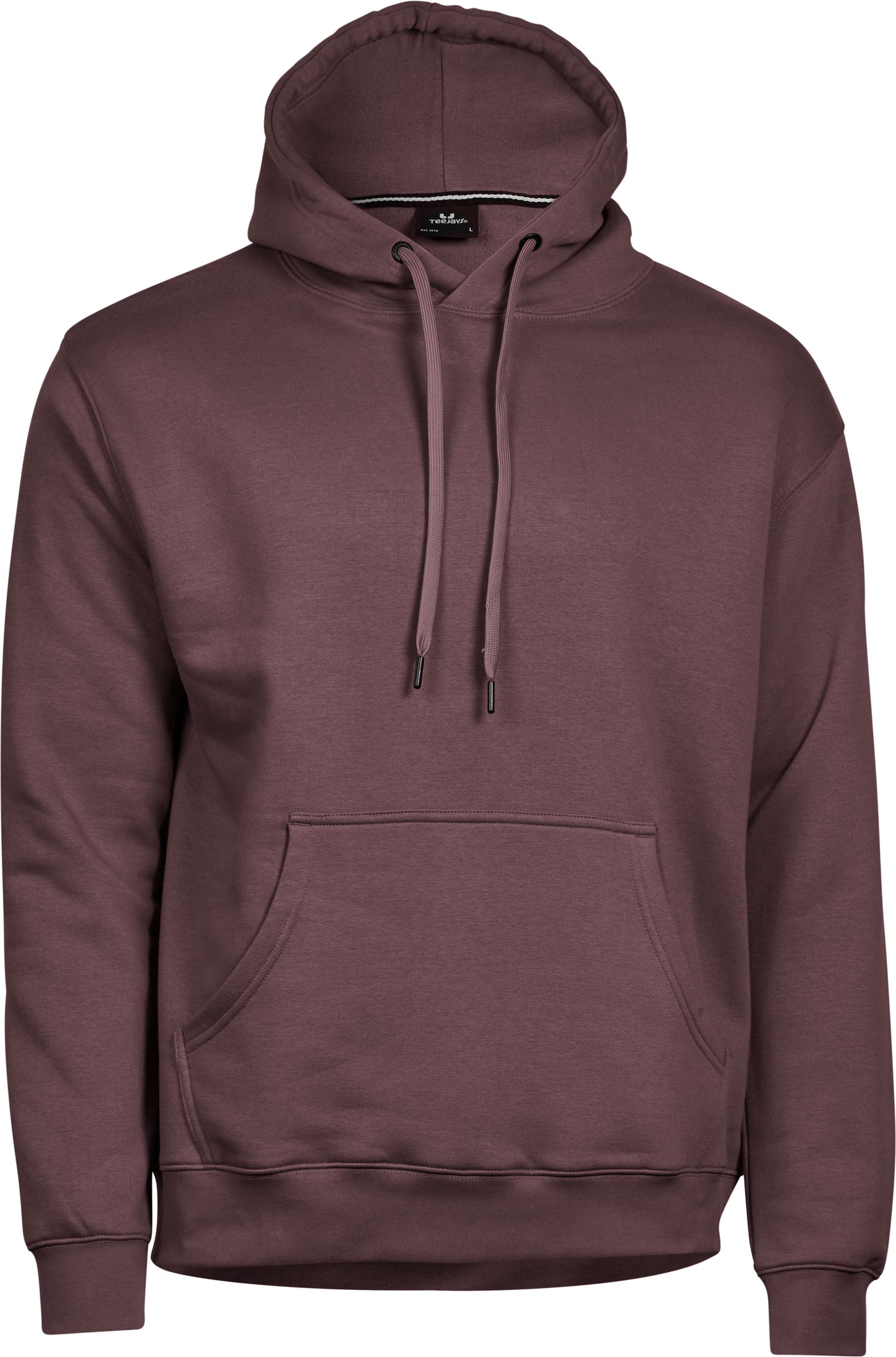 Broderad Hoodie Herr Grape