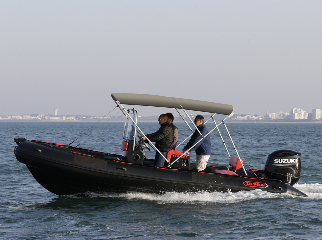 Bimini open boats
