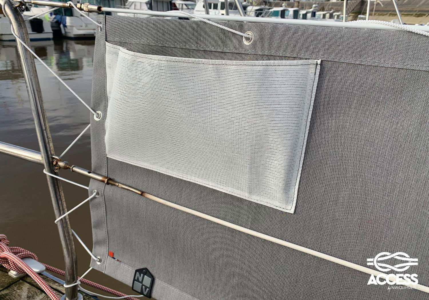 Læskærm til sejlbåd