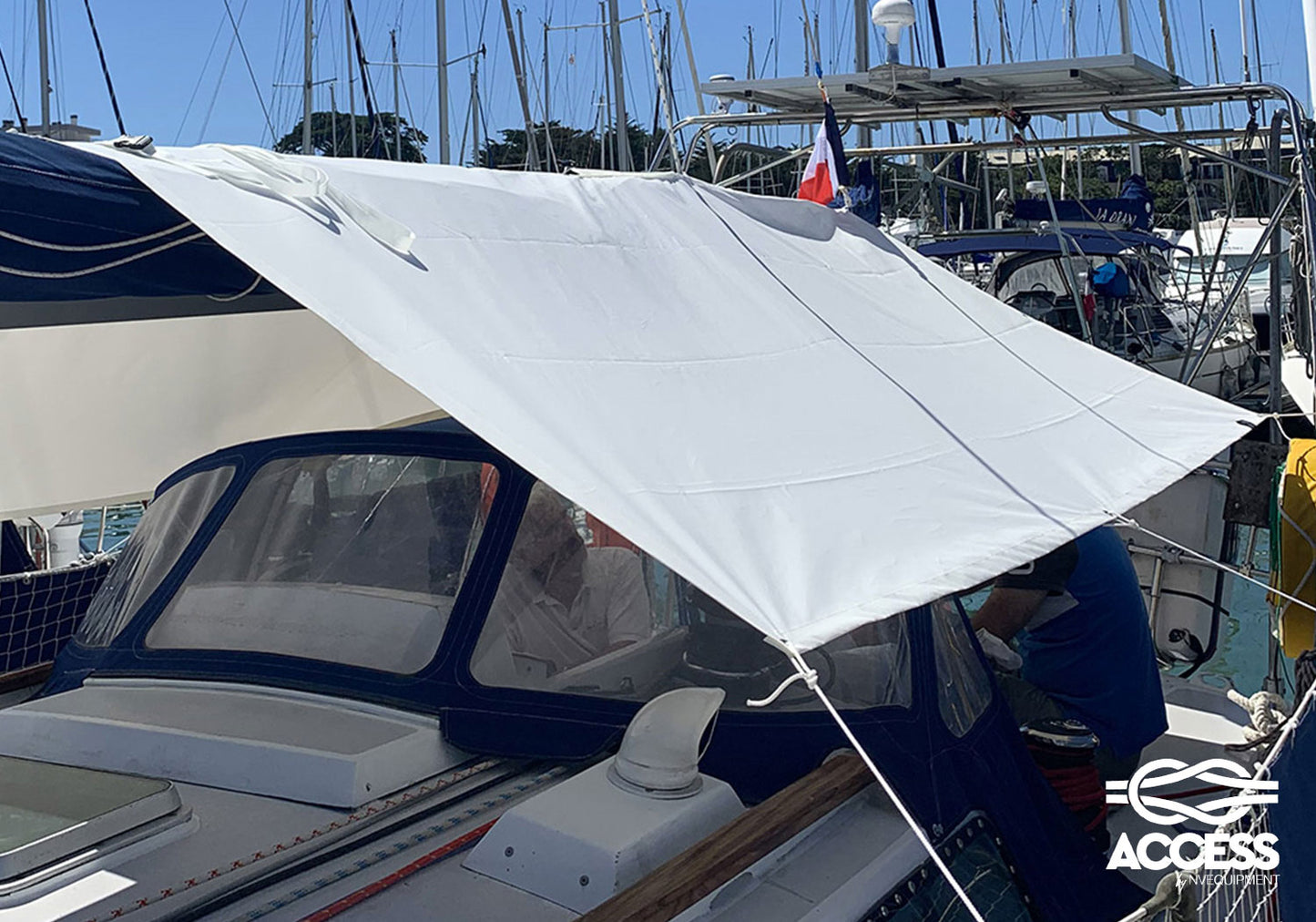 Sonnenschirm regen Abdeckung Baum Cockpit Segelboot