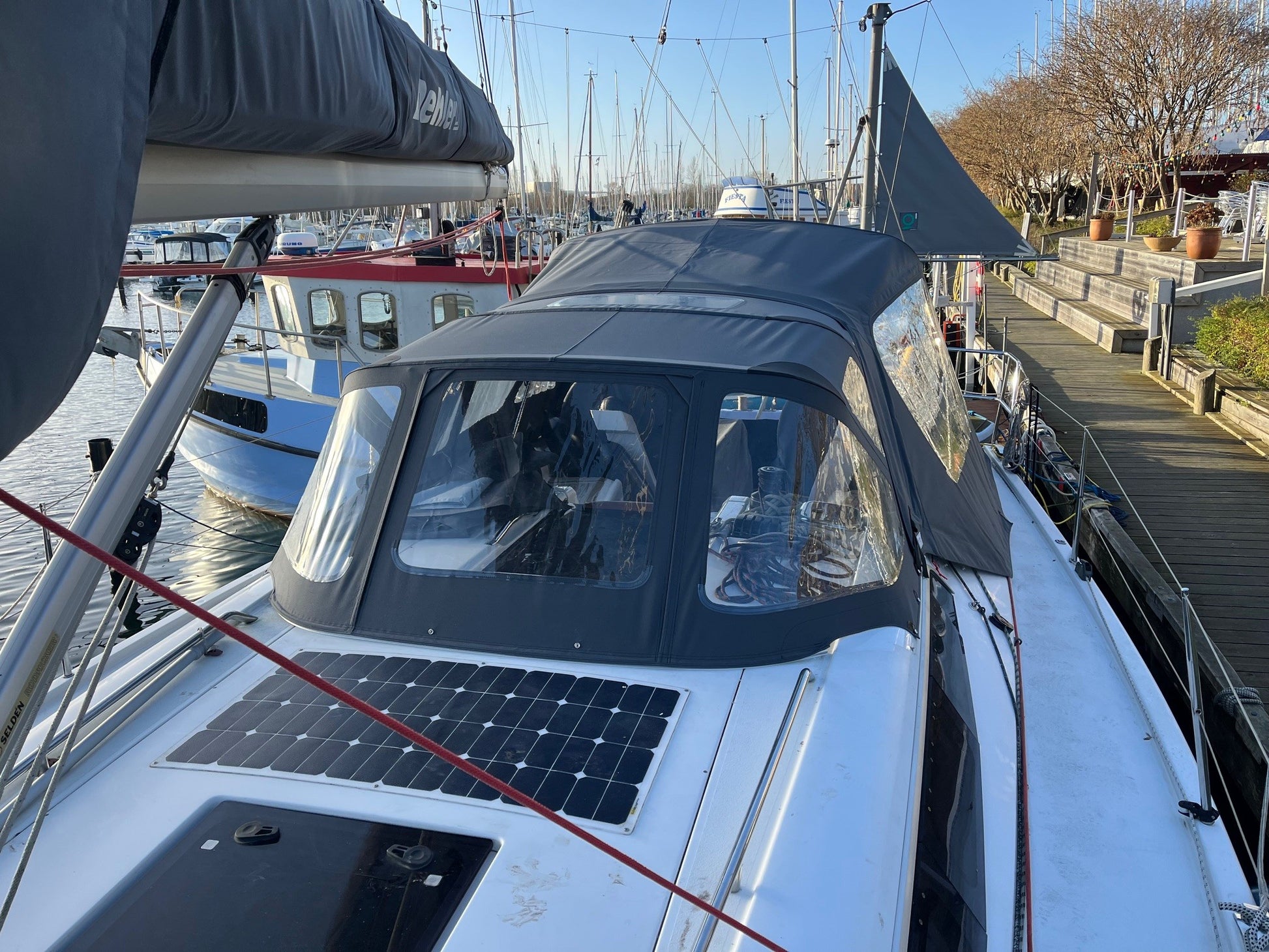 Dehler 38 sittbrunnskapell sittbrunnstält
