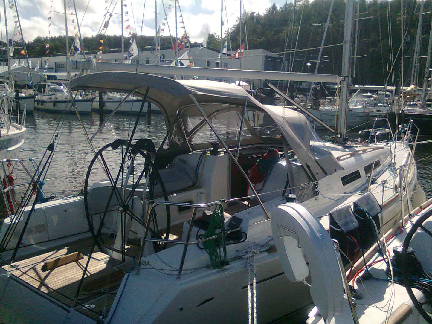 Dufour 34. Aufführung Cockpitverdeck