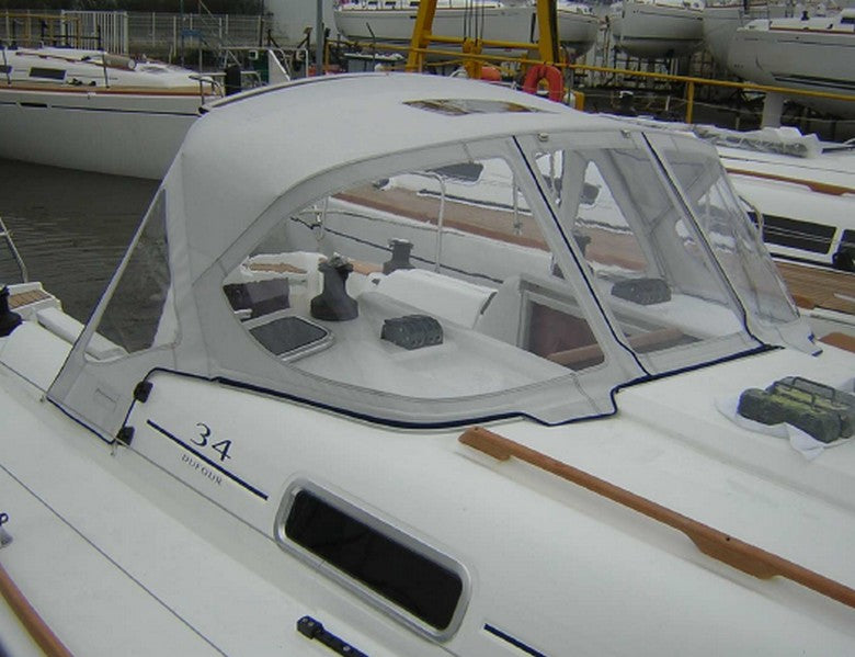 Dufour 34 Performance sprayhood