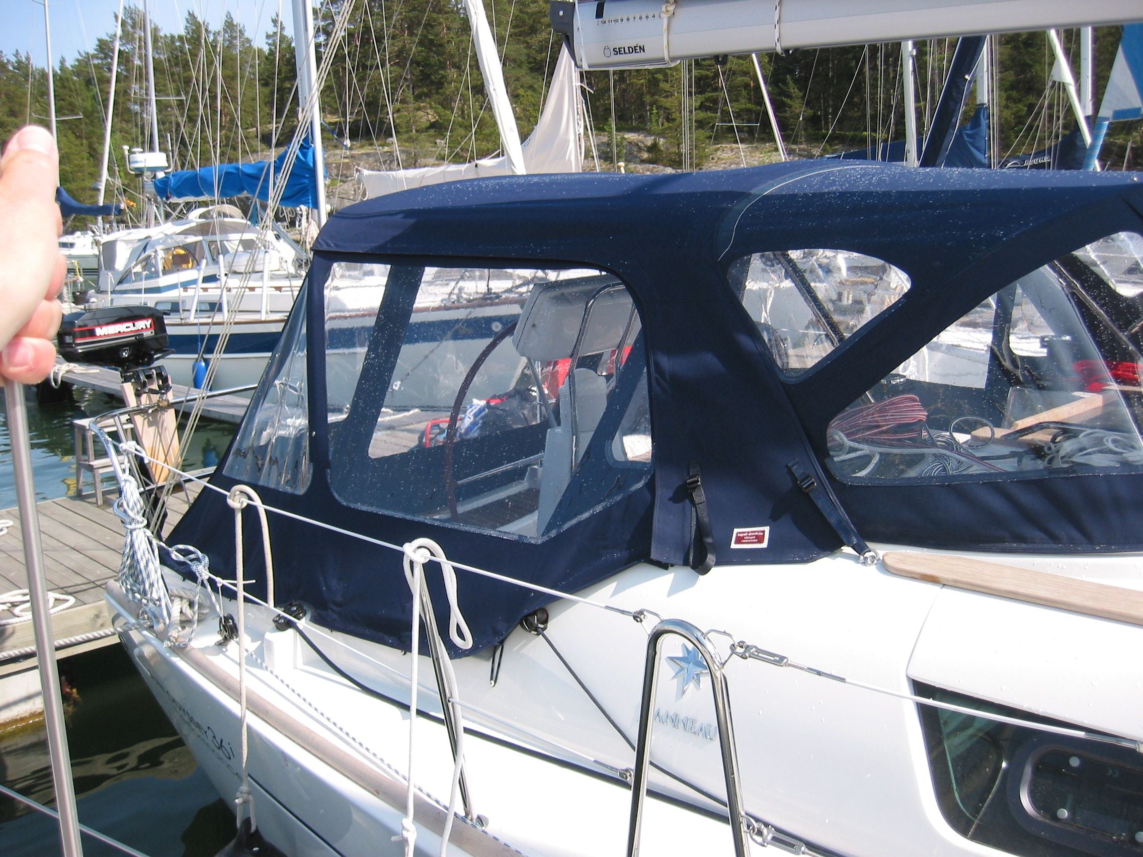 Jenneau sun odyssey 36i Performance Cockpit-Vordach Cockpit-Zelt