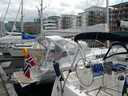 Hanse 385 Cockpit-Kapelle Cockpit-Zelt