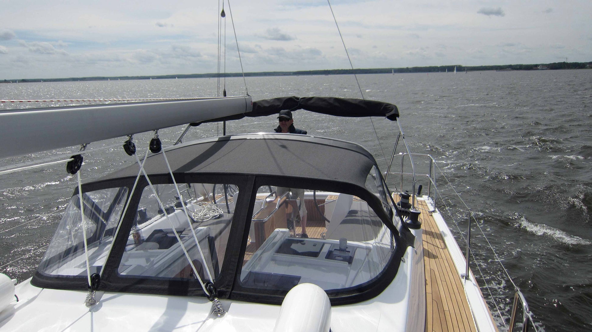 Hanse 415 sprayhood