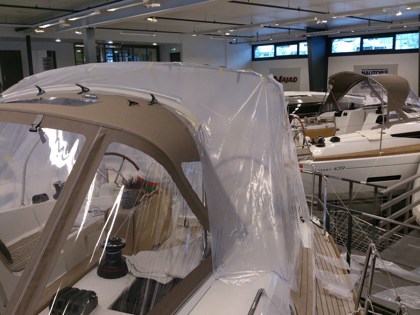 Jeanneau Sun Odyssey 41 DS Cockpitverdeck Cockpit-Zelt
