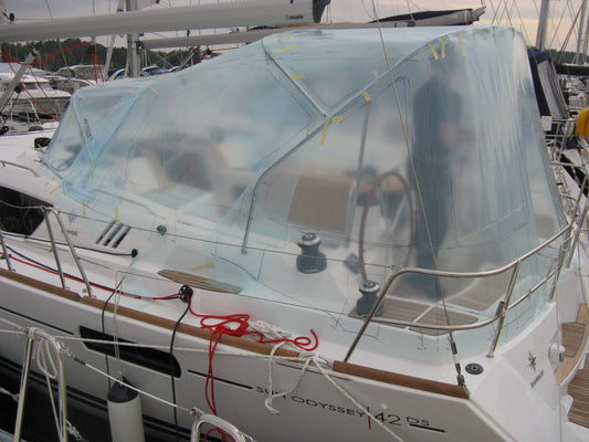 Jeanneau Sun Odyssey 42 DS Cockpitverdeck Cockpitzelt