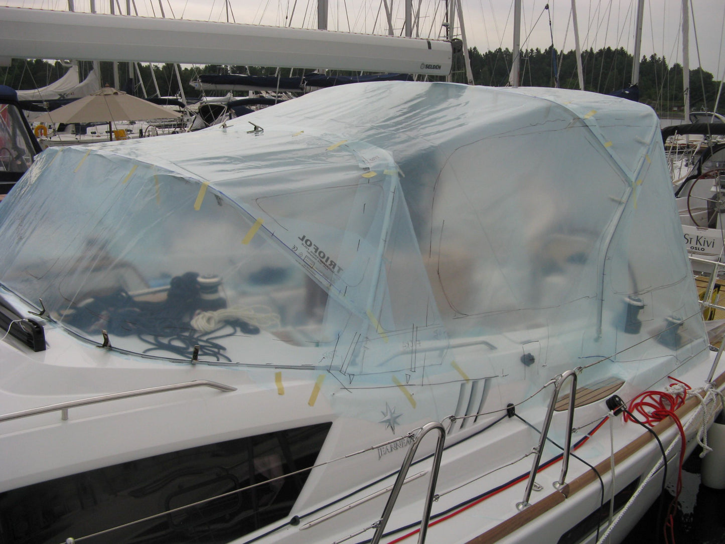 Jeanneau Sun Odyssey 42 DS Cockpitverdeck Cockpitzelt