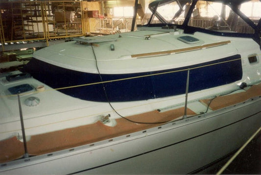 Jeanneau Sun Odyssey 43 DS Fensterabdeckung