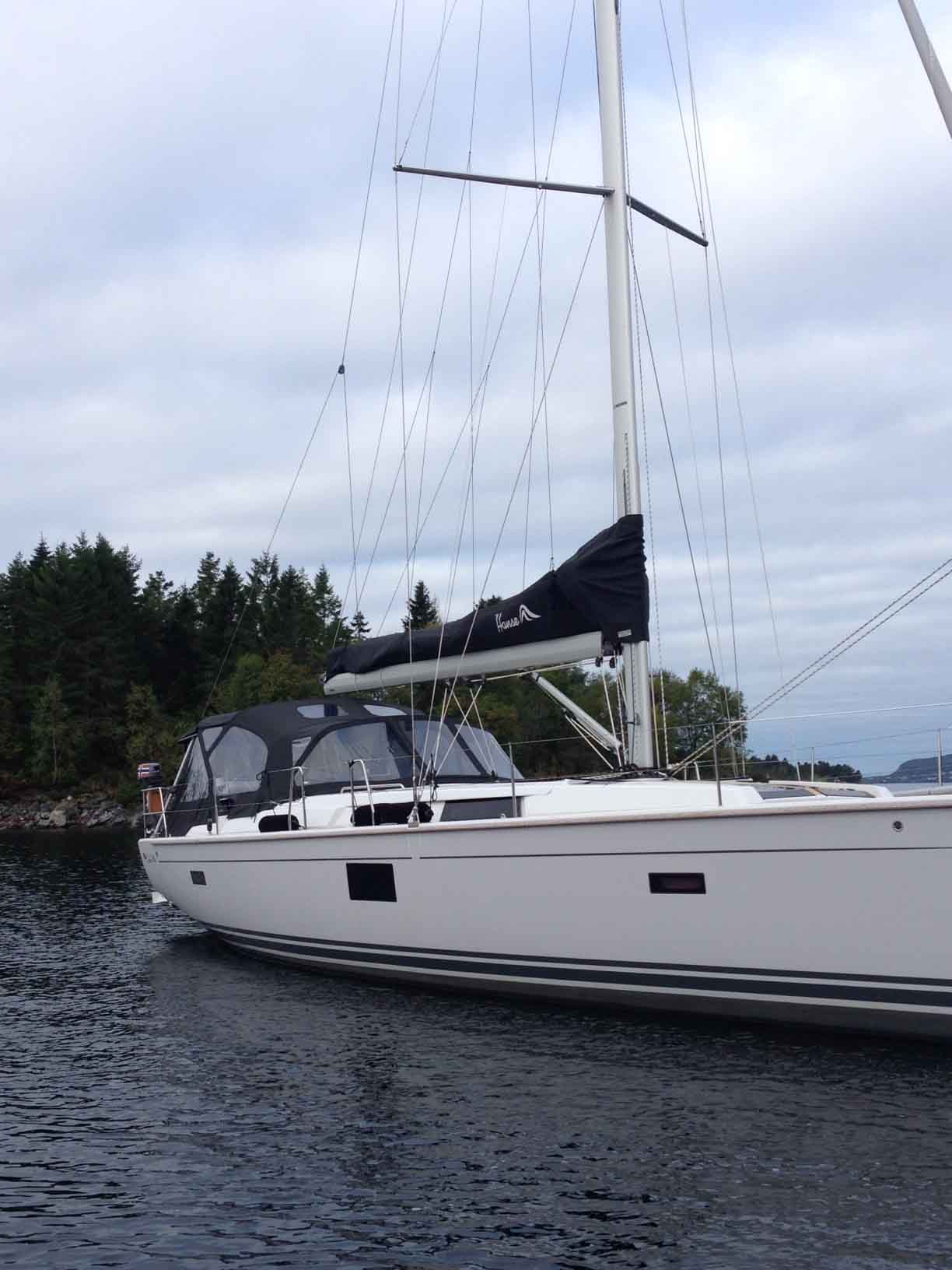 Hanse 458 sittbrunnskapell sittbrunnstält