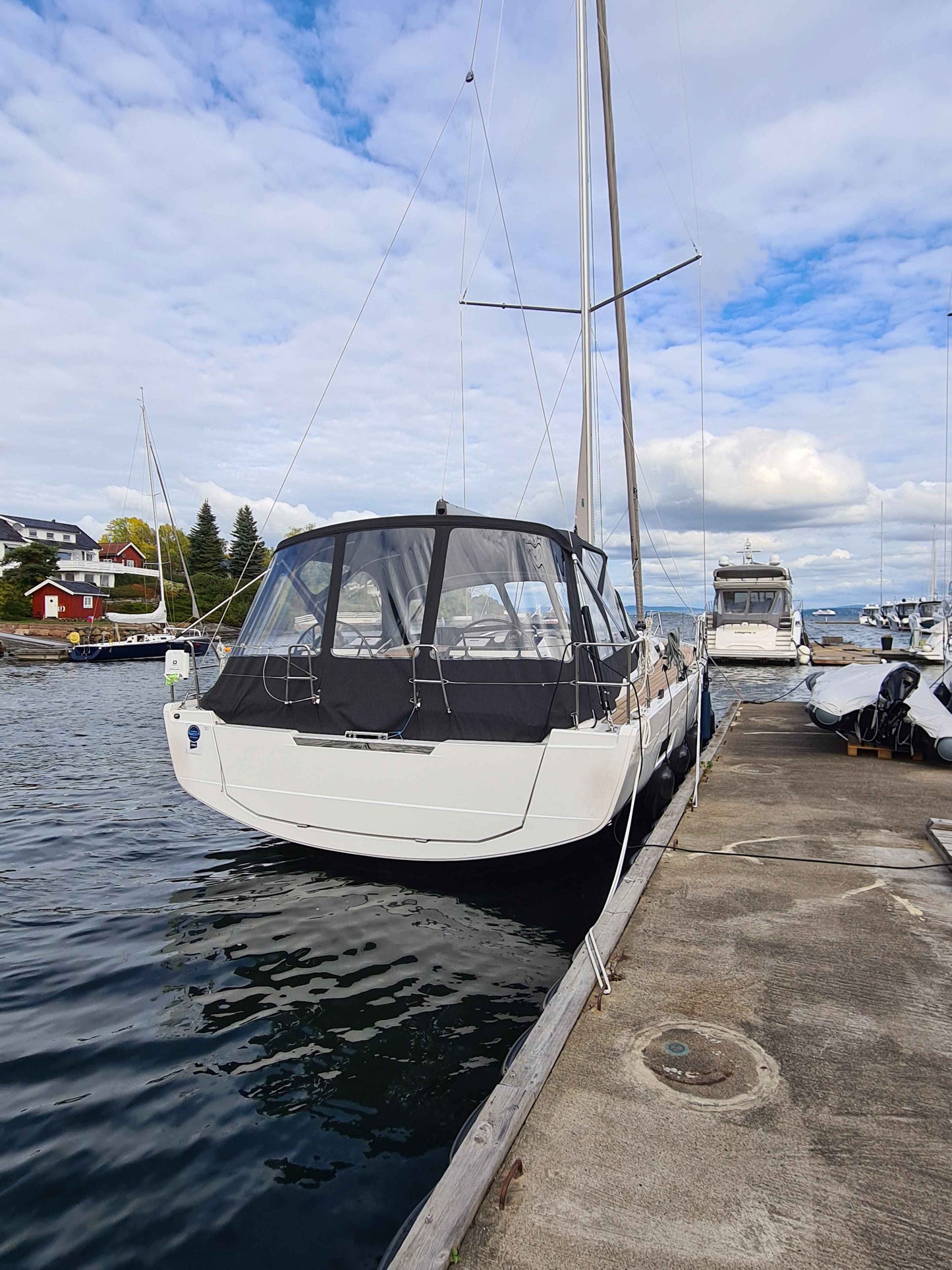 Hanse 460 Cockpitkalesje cockpittelt