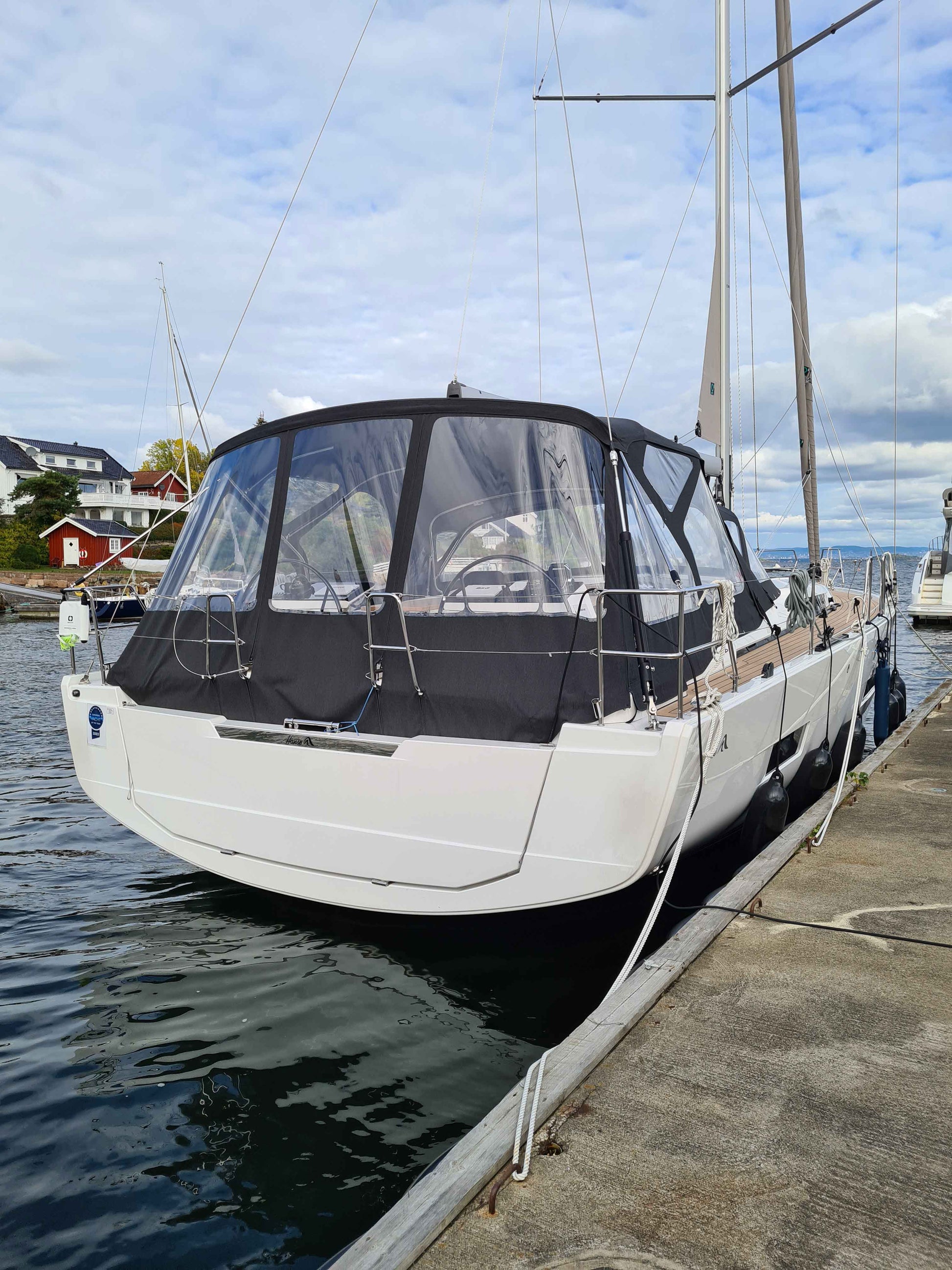 Hanse 460 Cockpitkalesje cockpittelt