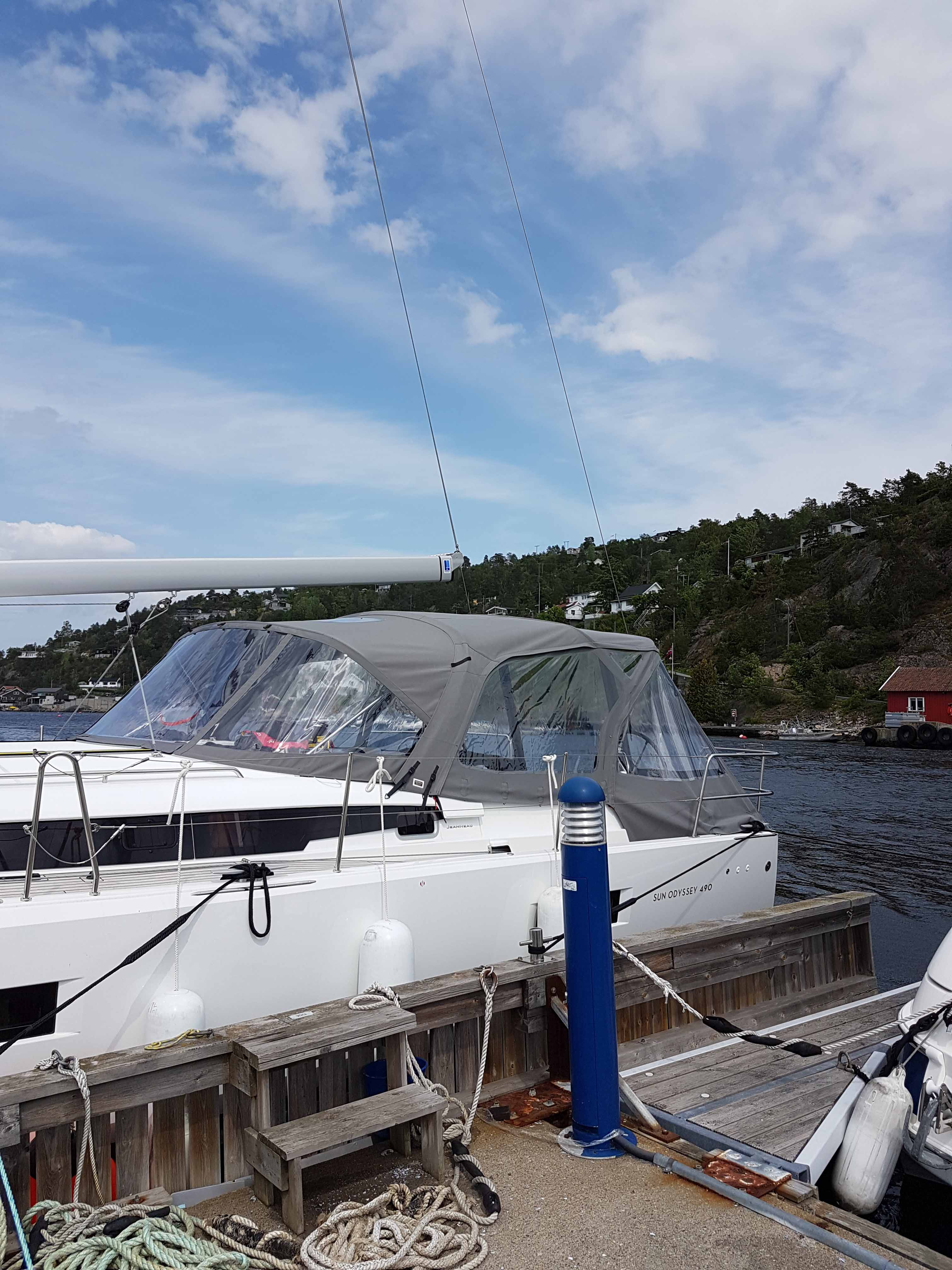 Jeanneau sun odyssey 490 Cockpit Enclosure Cockpit Tent