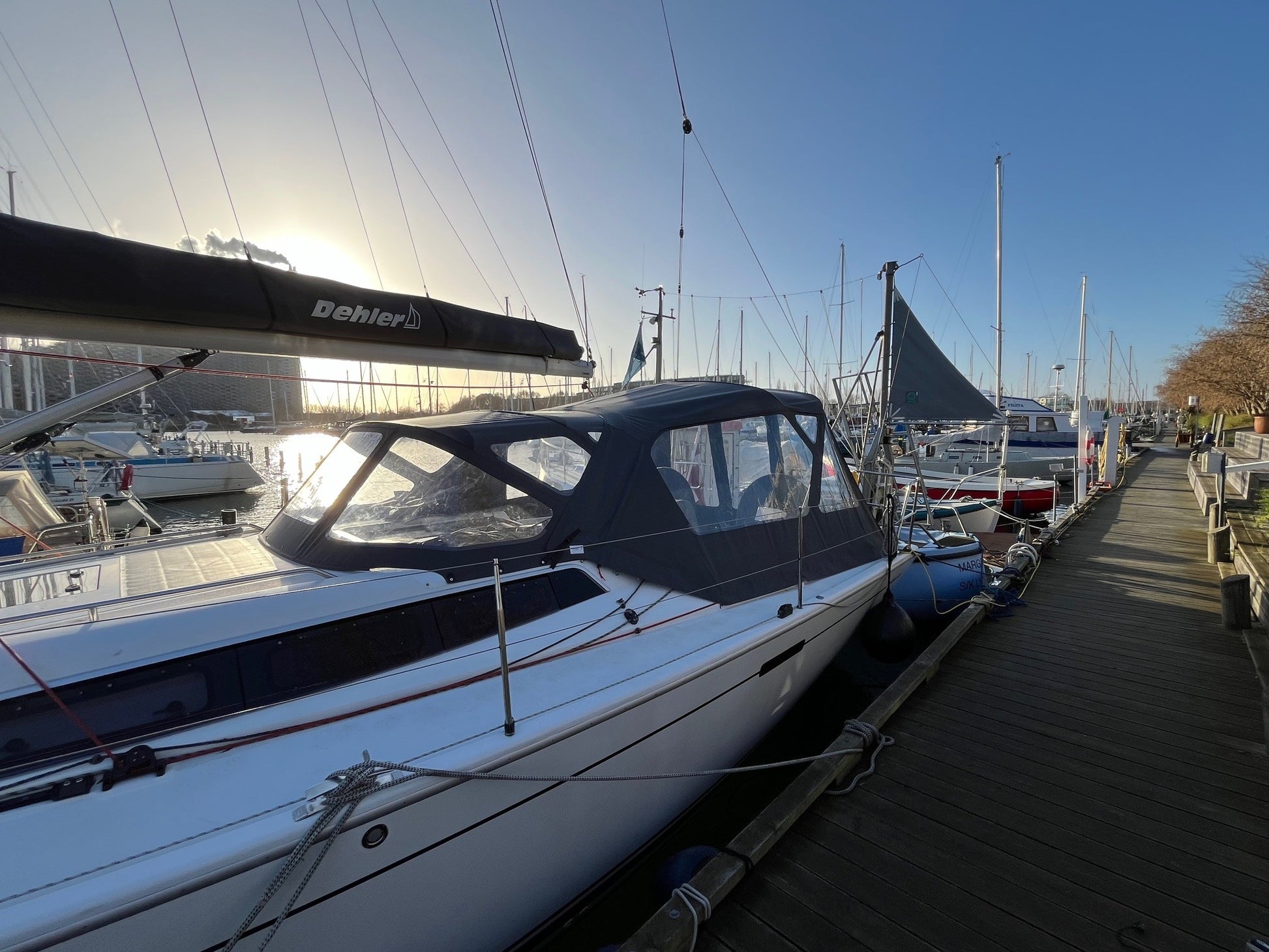 Dehler 38 sittbrunnskapell sittbrunnstält