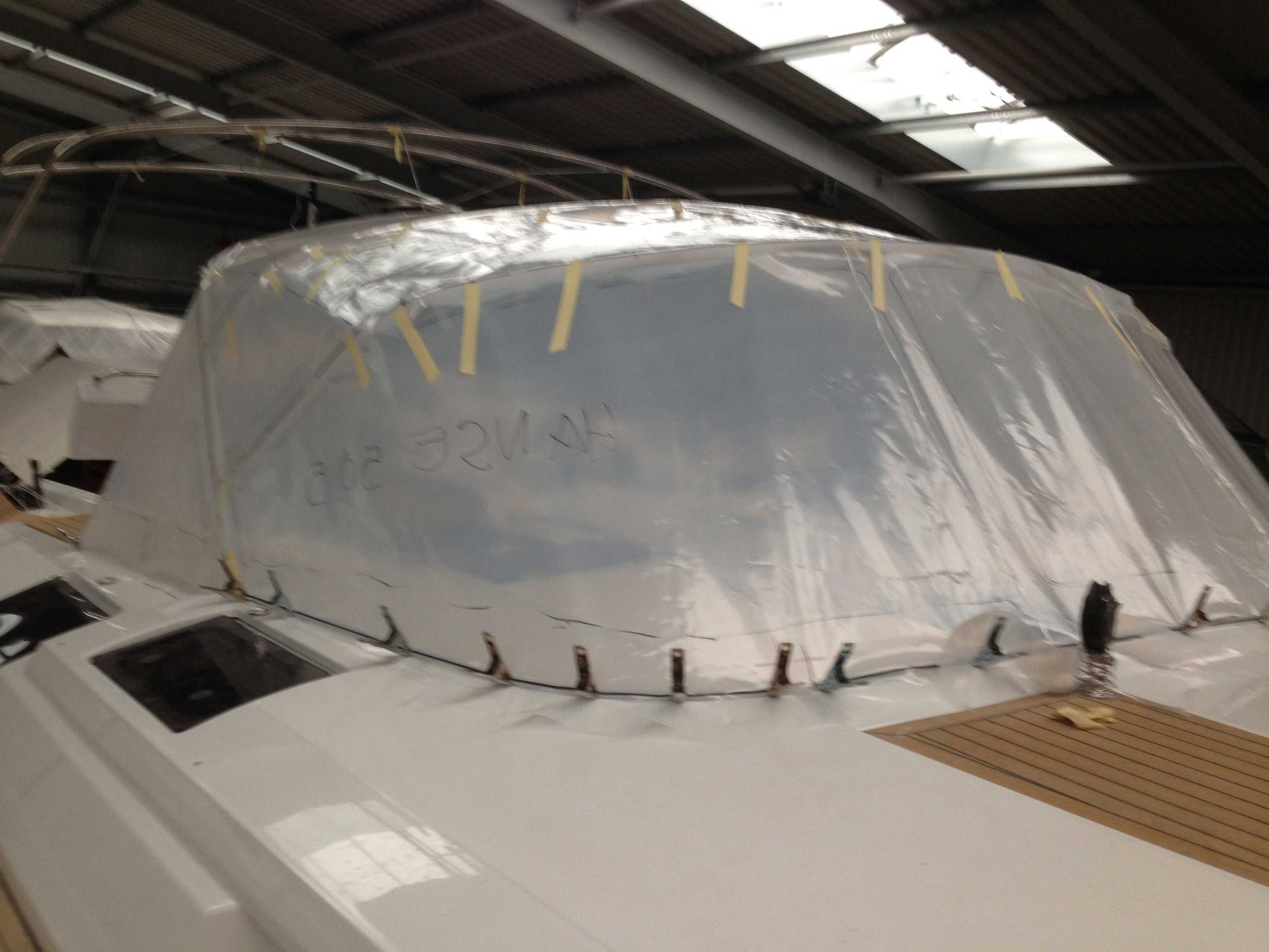 Hanse 505 sprayhood