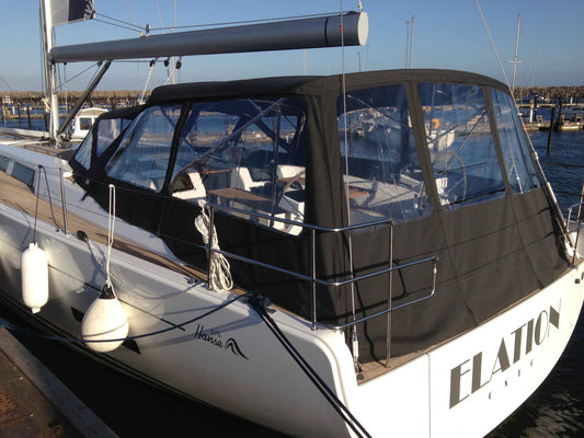 Hanse 575 Cockpit-Kapelle Cockpit-Zelt